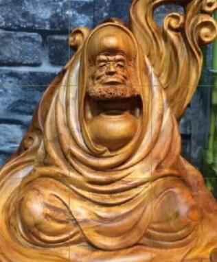 北斗星浮雕視頻教程之-達摩浮雕造型解析
